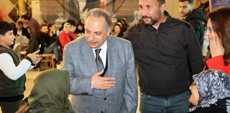 BAŞKAN YALÇIN, MERSİNLİLERLE BULUŞTU
