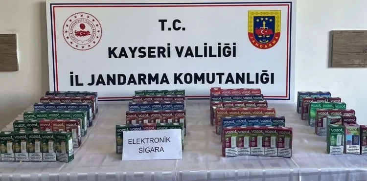 Elektronik sigara kaçakçılığı şüphelisi yakalandı