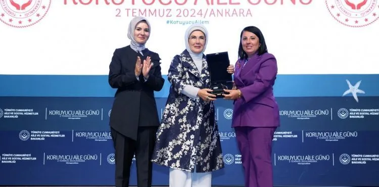 Emine Erdoğan'dan Kayseri'ye ödül