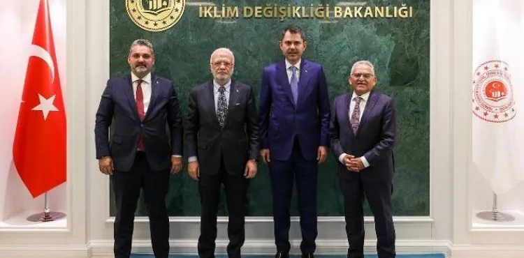 BAŞKAN BÜYÜKKILIÇ’TAN YENİ İKİ BAKANA “HAYIRLI OLSUN” ZİYARETİ