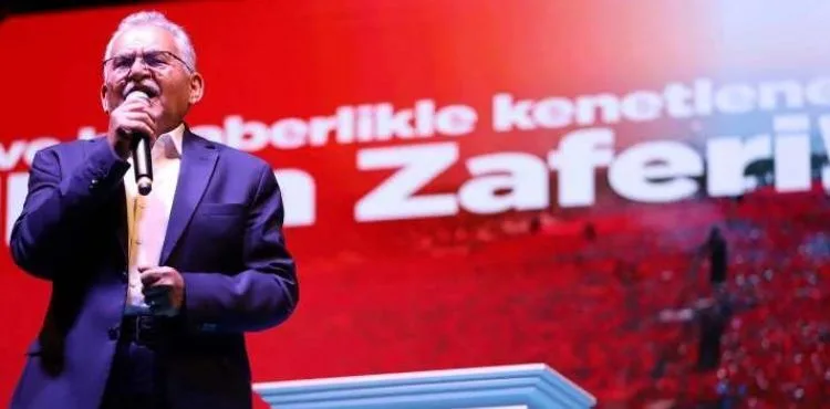 BAŞKAN BÜYÜKKILIÇ: “YÜZ BİNLERCE İNSANIN KAYSERİ’DEN HAYKIRDIĞI SES, HAİNLERE GEREKEN DERSİ VERMENİN SESİDİR”
