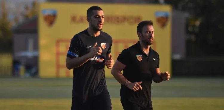 Kayserisporlu futbolcu Hosseini çalışmalara başladı