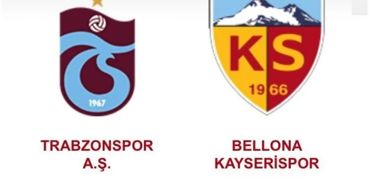 Kayserisppor, bugün Trabzonspor’a konuk olacak