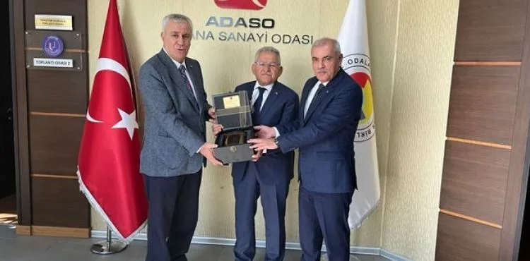 BAŞKAN BÜYÜKKILIÇ’TAN ADANA SANAYİ ODASI’NA ZİYARET