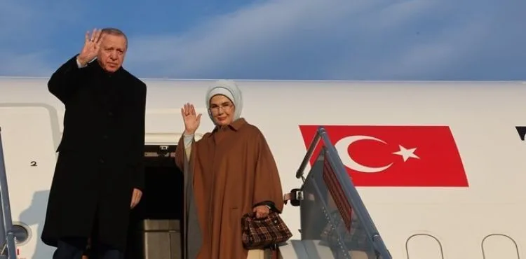 Cumhurbaşkanı Erdoğan, Brezilya'ya gitti