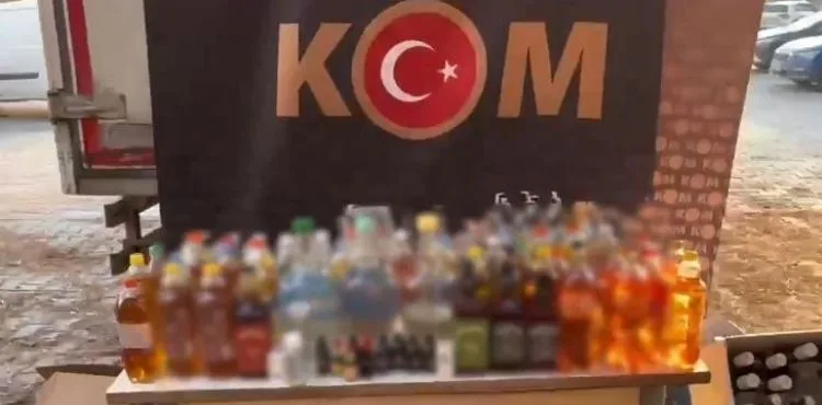 Kayseri'de yılbaşı öncesi 'sahte içki' operasyonu: 1 gözaltı