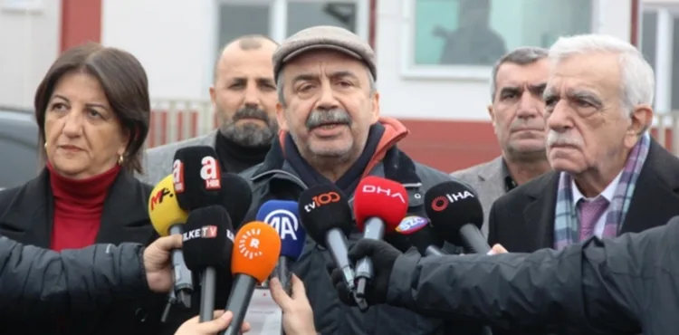 DEM Parti heyeti, cezaevinde Yüksekdağ ile görüştü