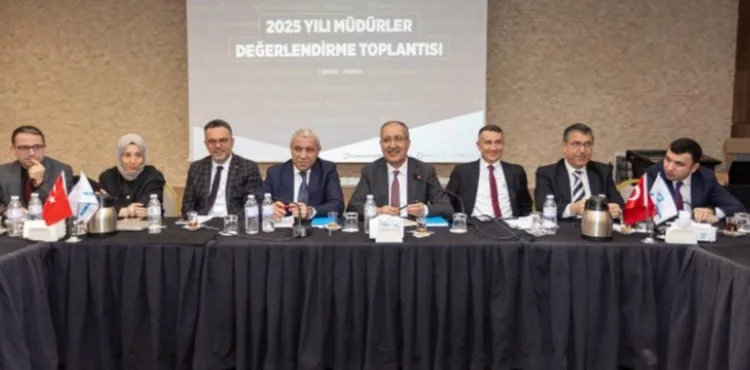 2025 Yılı Müdürler Değerlendirme Toplantısı gerçekleştirildi