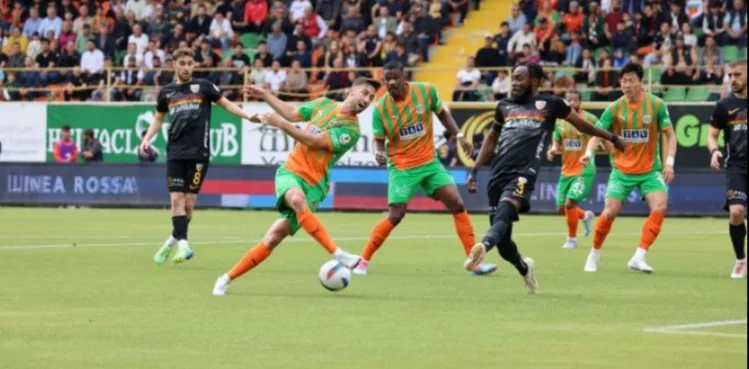 Alanyaspor - Kayserispor: 1-1
