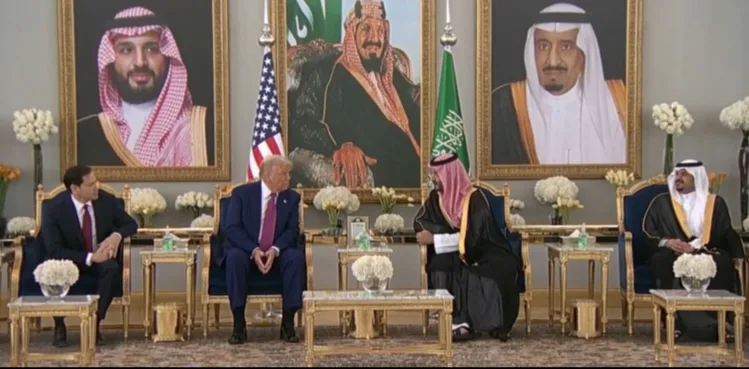 ABD Başkanı Trump, Suudi Arabistan'da