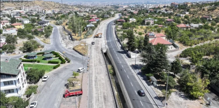 Hacılar Kayseri Caddesi'nde ilk etap trafiğe açıldı