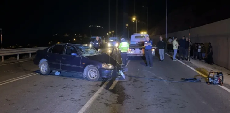 Kayseri'de otomobil ile kamyonet çarpıştı: 1 ölü, 4 yaralı