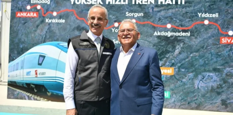 BAŞKAN BÜYÜKKILIÇ: “YERKÖY-KAYSERİ YHT PROJESİNDE ÖNEMLİ İLERLEME KAYDEDİLDİ”