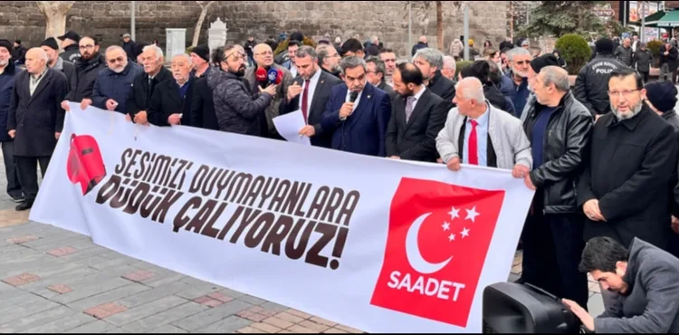 SP İl Başkanı Erdal Altun: Bugün düdük çalıyoruz, çünkü enkaz altında kalmak istemiyoruz