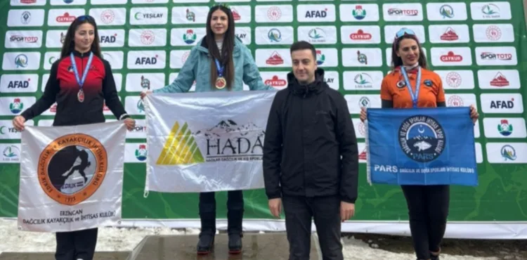 Kayserili kayak sporcularından Rize’de 20 madalya