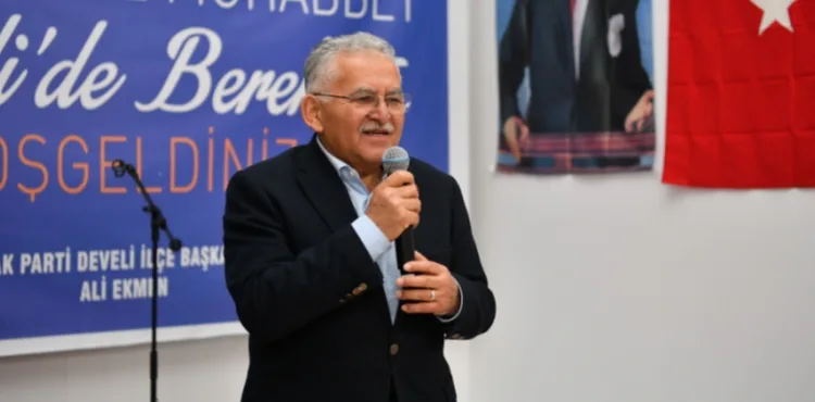 BAŞKAN BÜYÜKKILIÇ’TAN, BABA OCAĞI DEVELİ’DE RAMAZAN-I ŞERİF BULUŞMALARI
