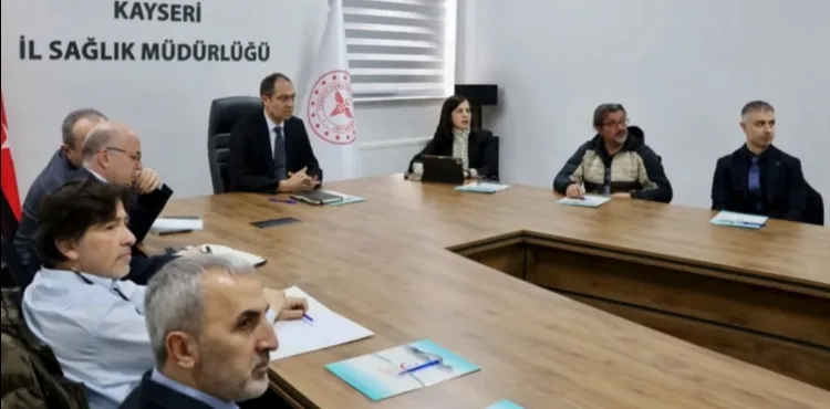 İl Sağlık Müdürü Erşan başkanlığında ASKOM toplantısı