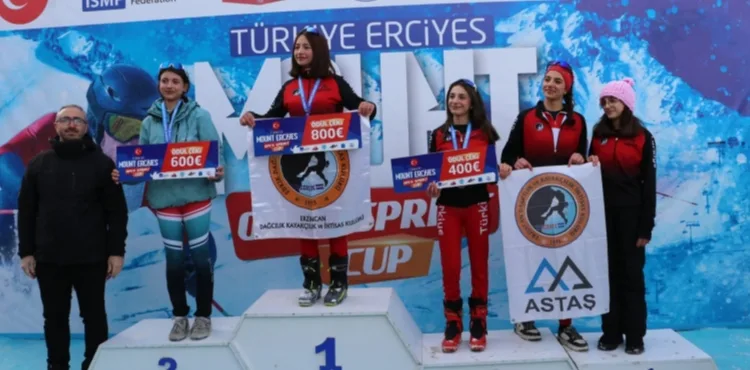 Erciyes'te Dağ Kayağı Türkiye Şampiyonası sona erdi