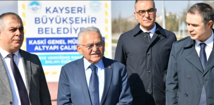 BAŞKAN BÜYÜKKILIÇ, KASKİ’NİN 35 MİLYON TL’LİK ALTYAPI YATIRIMINI İNCELEDİ