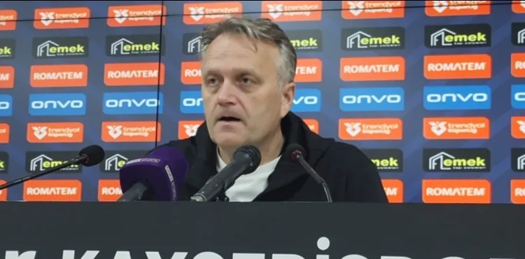 Kayserispor Teknik Direktörü Moe: Büyük hayal kırıklığı içindeyim