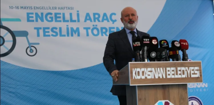 BAŞKAN ÇOLAKBAYRAKDAR: “ENGELLİ VATANDAŞLARIMIZ BİZİM İÇİN AYRICALIKLIDIR”