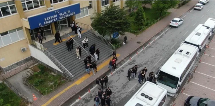 Kayseri merkezli yasa dışı bahis operasyonunda 60 kişi tutuklandı