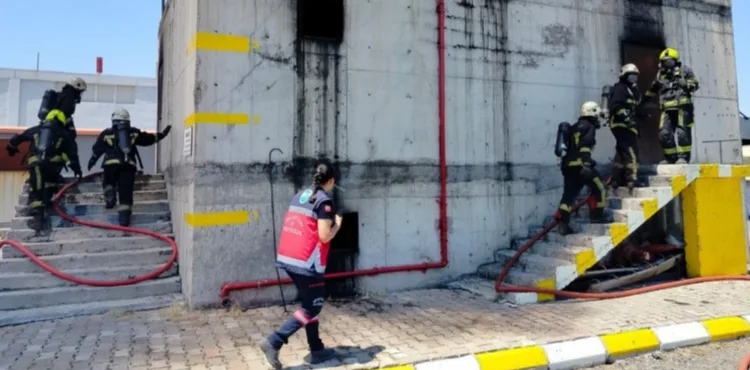 Kayseri OSB İtfaiyesi’nden Öğrencilere Uygulamalı Yangın Eğitimi
