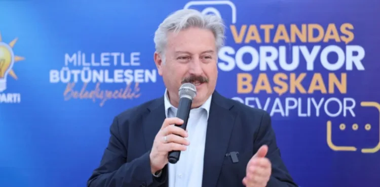 VATANDAŞ SORDU, BAŞKAN PALANCIOĞLU HEM CEVAPLADI HEM PROJELERİ ANLATTI
