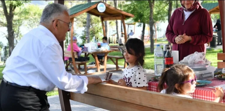 BAŞKAN BÜYÜKKILIÇ’TAN SARIMSAKLI BARAJI MESİRE ALANI’NDA İNCELEME