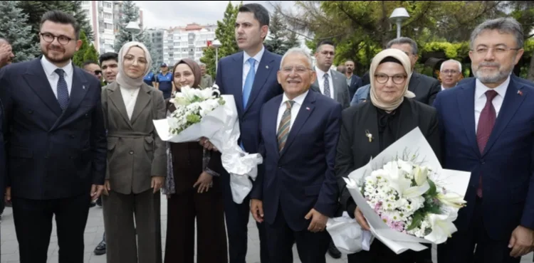 BAŞKAN BÜYÜKKILIÇ, BAKAN KURUM VE BAKAN YUMAKLI’YI AĞIRLADI