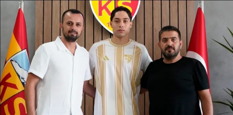 Kayserispor, Talha Sarıarslan ile 3 yıllık yeni sözleşme imzaladı