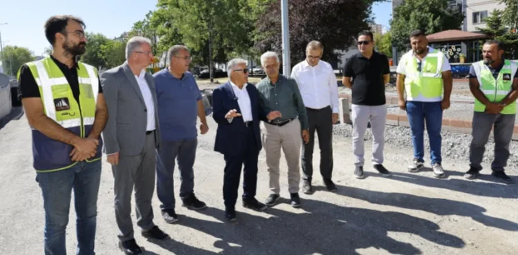 BAŞKAN BÜYÜKKILIÇ, DSİ-YENİ SANAYİ KATLI KAVŞAĞI PROJESİ’NDE İNCELEMELERDE BULUNDU