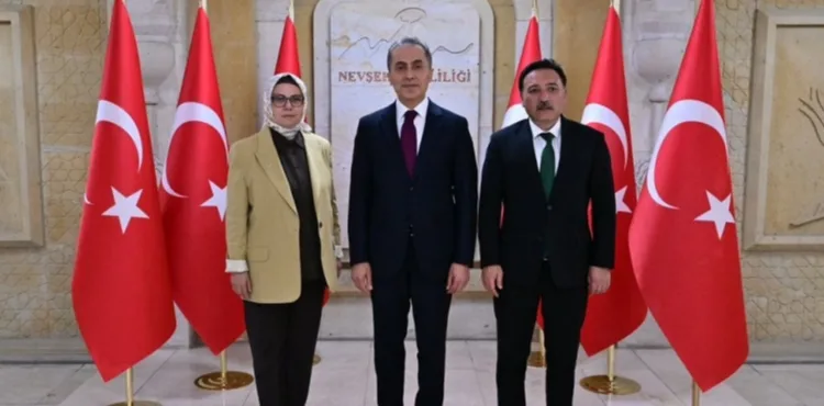 Kayseri Valisi Gökmen Çiçek’ten Nevşehir Valisi Kök'e ziyaret