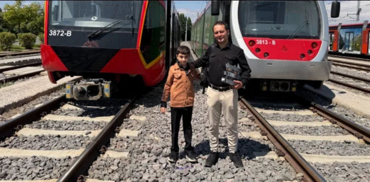 BÜYÜKŞEHİR İLE MİRAÇ’IN TRAMVAY HAYALİ GERÇEĞE DÖNÜŞTÜ