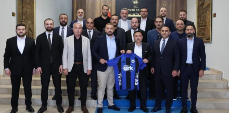 Açıkalın Erciyes 38 FK yönetiminden Vali Gökmen Çiçek’e ziyaret
