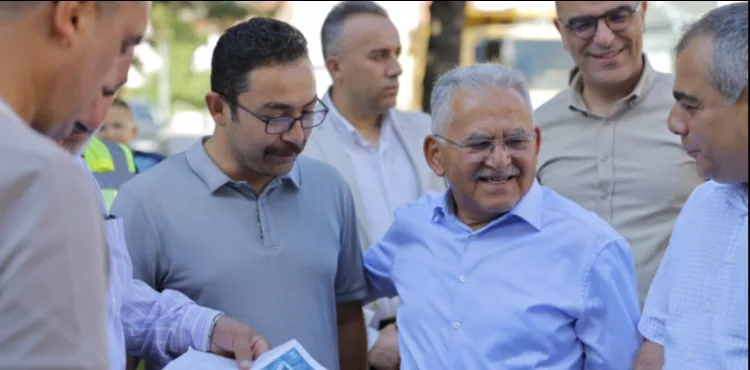 BAŞKAN BÜYÜKKILIÇ, 150 MİLYON TL'LİK KEYKUBAT YAĞMUR SUYU HATTI YATIRIMINI YERİNDE İNCELEDİ