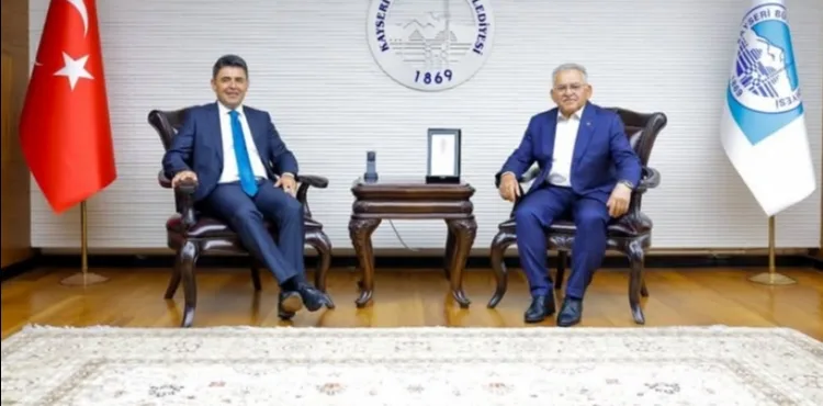 BAKAN YARDIMCISI BOYRAZ’DAN BAŞKAN BÜYÜKKILIÇ’A ZİYARET
