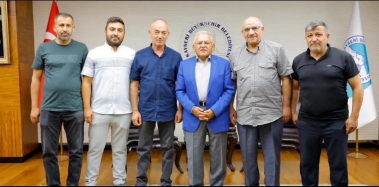 BAŞKAN BÜYÜKKILIÇ, ŞEHRİN FARKLI KESİMLERİNDEN KONUKLARINI MAKAMINDA AĞIRLADI