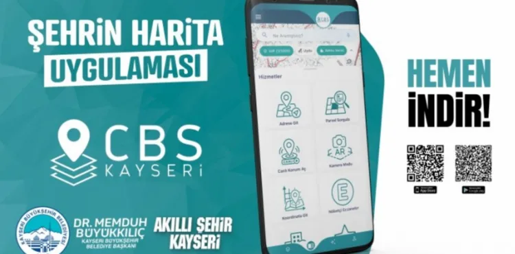 KAYSERİ BÜYÜKŞEHİR’DEN AKILLI ŞEHİRCİLİKTE GÜÇLÜ DİJİTAL HAMLE: CBS KAYSERİ MOBİL UYGULAMASI