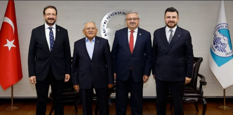BAŞKAN BÜYÜKKILIÇ, AK PARTİ KOORDİNATÖRLERİNİ AĞIRLADI