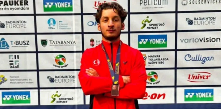 Kayseri Badminton’da Avrupa Üçüncülüğü Gururu