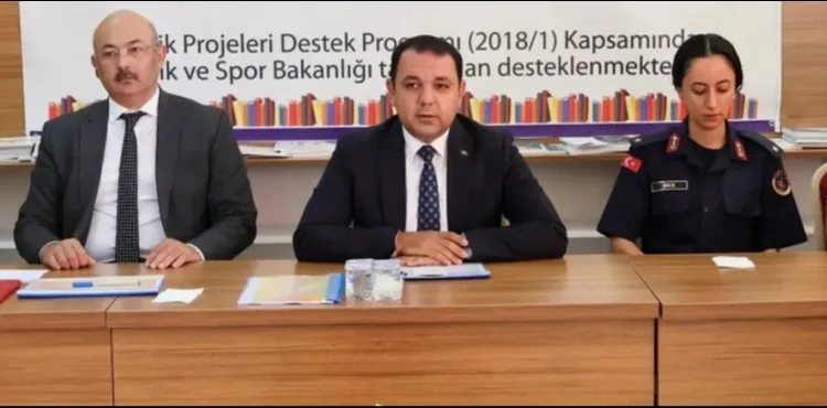 Kaymakam Gültekin başkanlığında eğitim güvenliği toplantısı