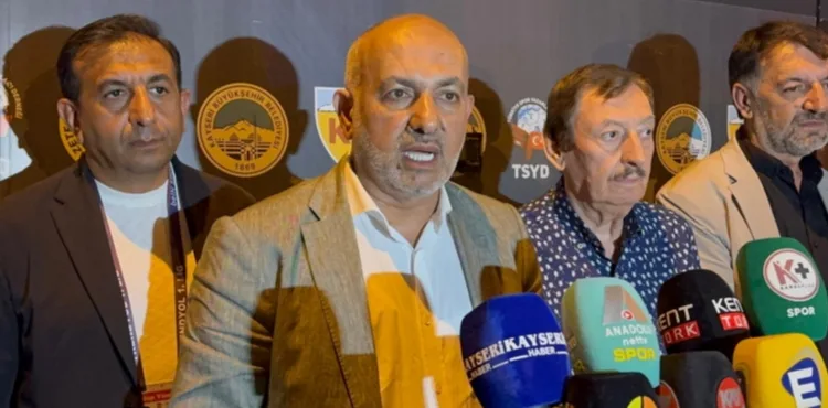 Kayserispor Başkanı Ali Çamlı: Biz kazanabileceğimiz bir maçı kaybettik