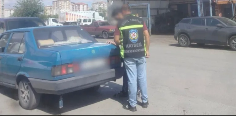 Yeni Sanayide drift yapan sürücüye 140 bin TL ceza
