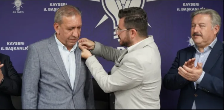 Melikgazi’de CHP’li Meclis Üyesi AK Parti’ye Katıldı