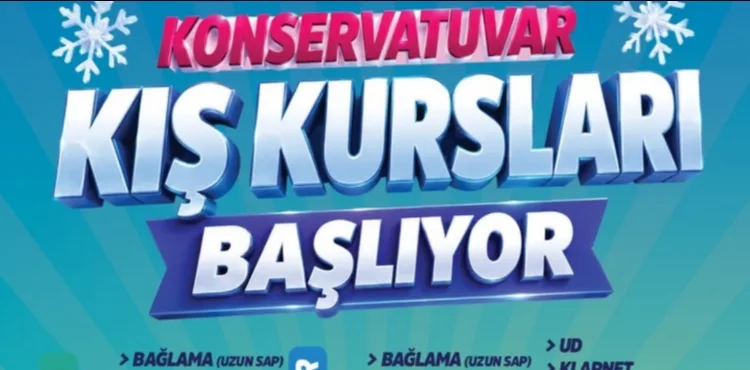 KAYSERİ BÜYÜKŞEHİR KONSERVATUVARI’NDA KIŞ KURSLARI İÇİN KAYITLAR BAŞLIYOR
