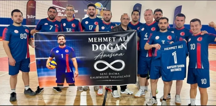 Kayseri Şehir Hastanesi’nden Mehmet Ali Doğan anısına anlamlı galibiyet