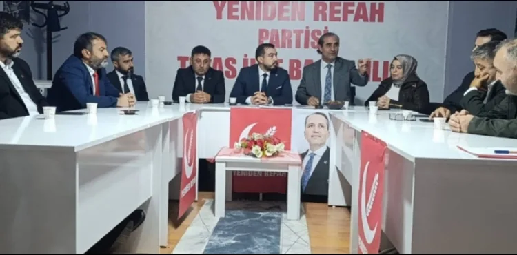 YRP TALAS İLÇE DİVAN TOPLANTISI GERÇEKLEŞTİRİLDİ