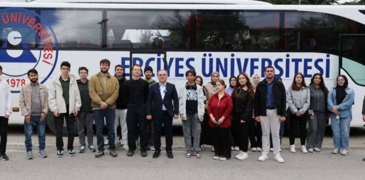 ERÜ’den öğrencilerine Kayseri Kültür Yolu Turu