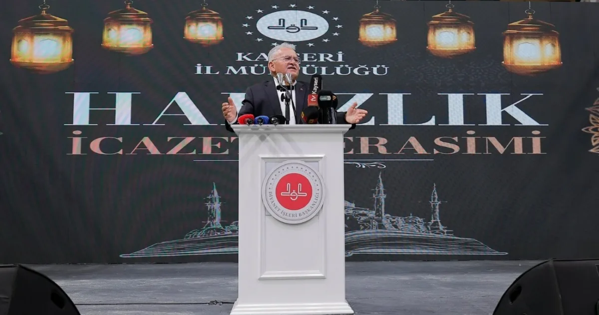 KAYSERİ’DE 738 ÖĞRENCİ HAFIZLIK İCAZET BELGESİ ALDI
